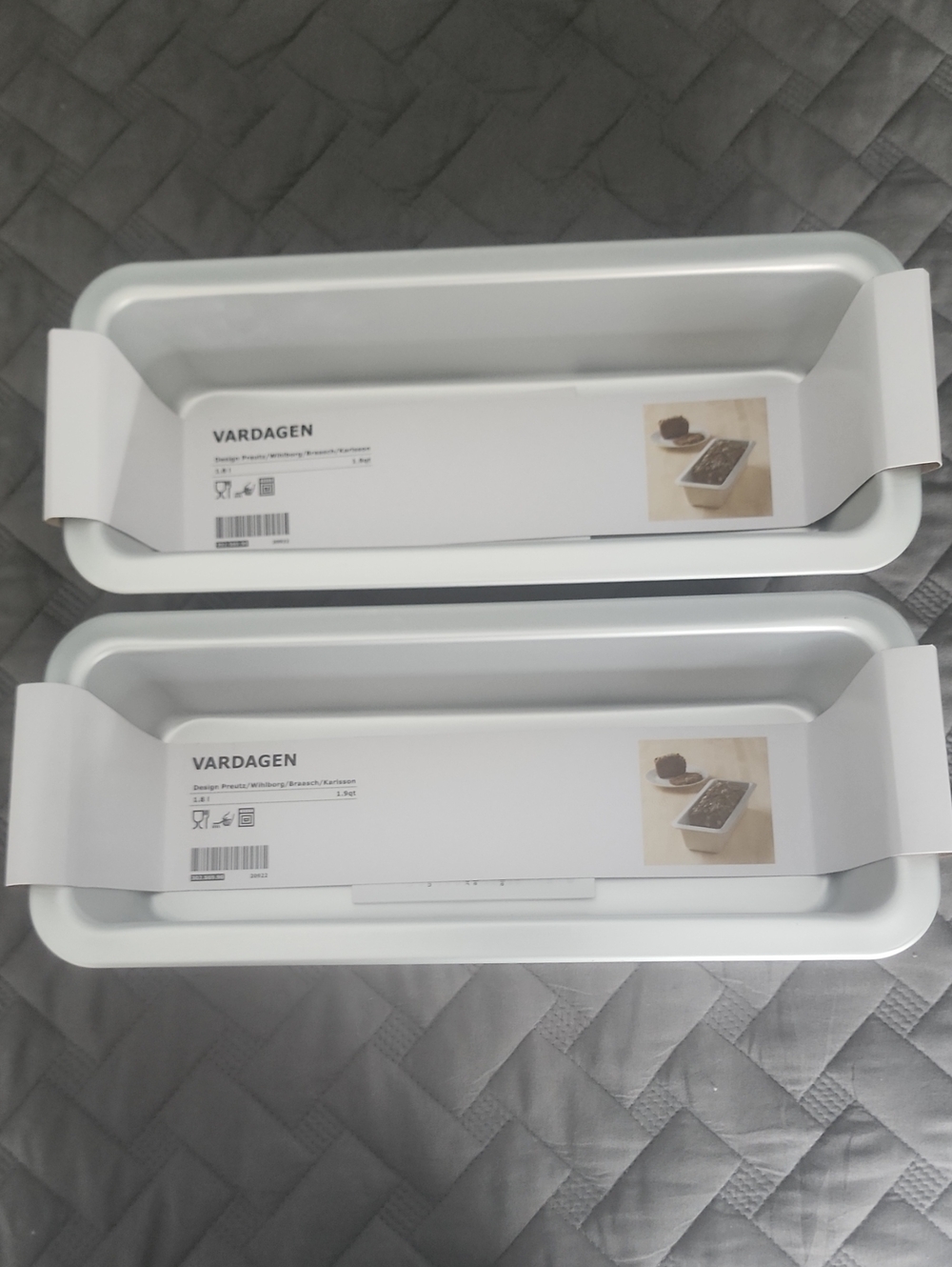 IKEA VARDAGEN - Two (2) Loaf Pans
